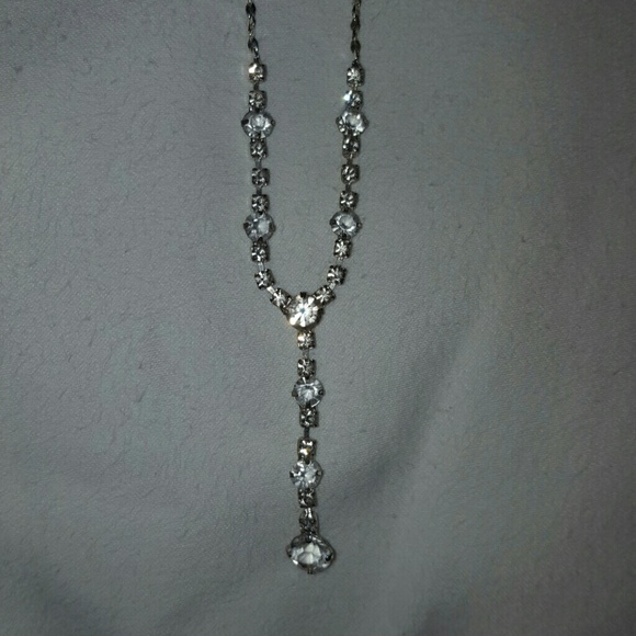 Claire's Jewelry Fake Diamond Necklace Poshmark