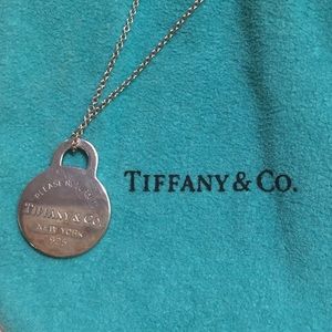 Authentic Tiffany & Co Silver Tag Necklace Authentic Tiffany & Co Silver Tag Necklace