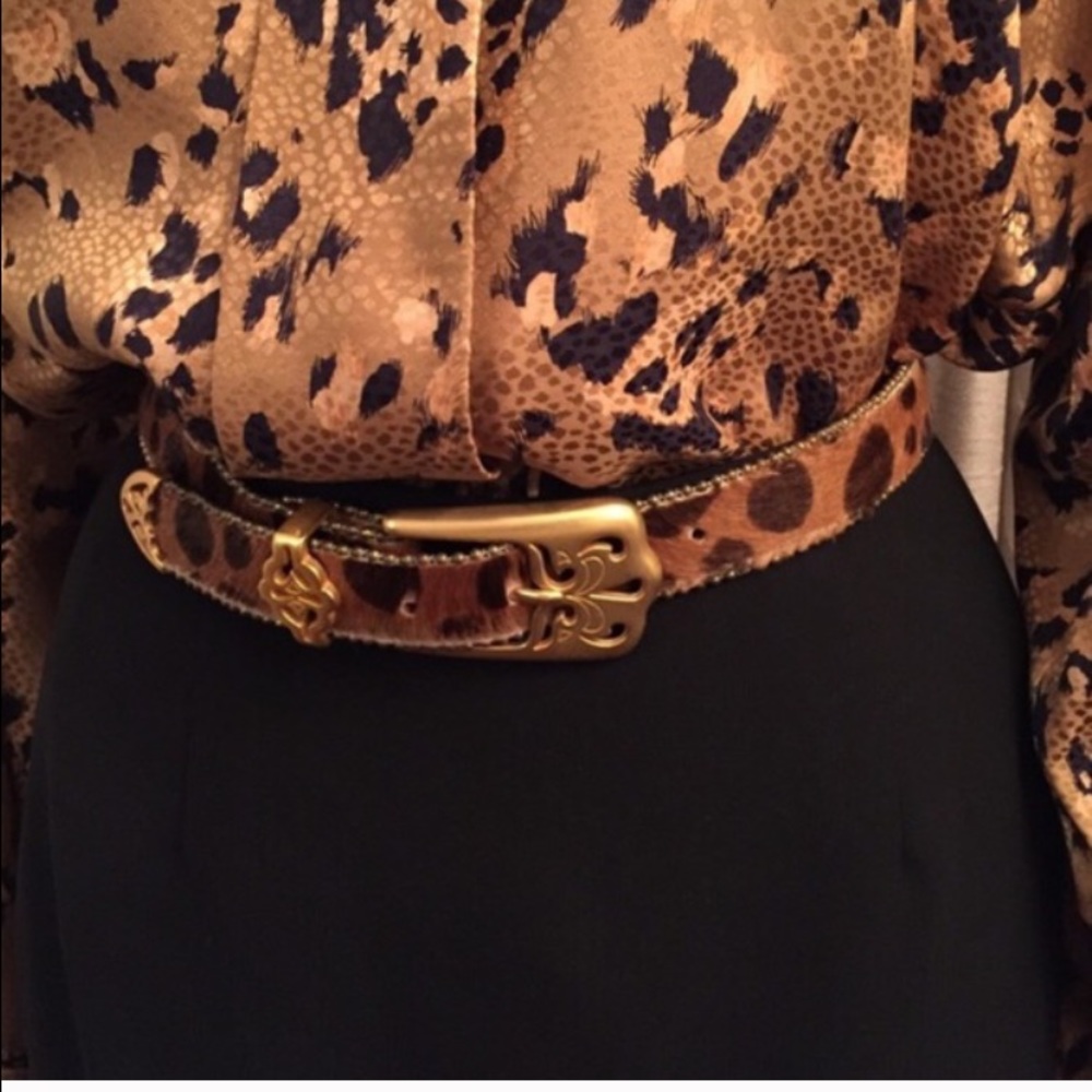 💃Sale💥💃Ladies Pony Hair Belt by SIMON