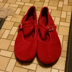 bundle velvet mary janes and slip dress !!