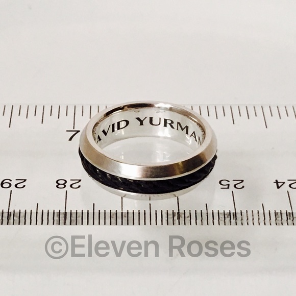 David Yurman Forged Carbon Band Ring - Picture 3 of 4