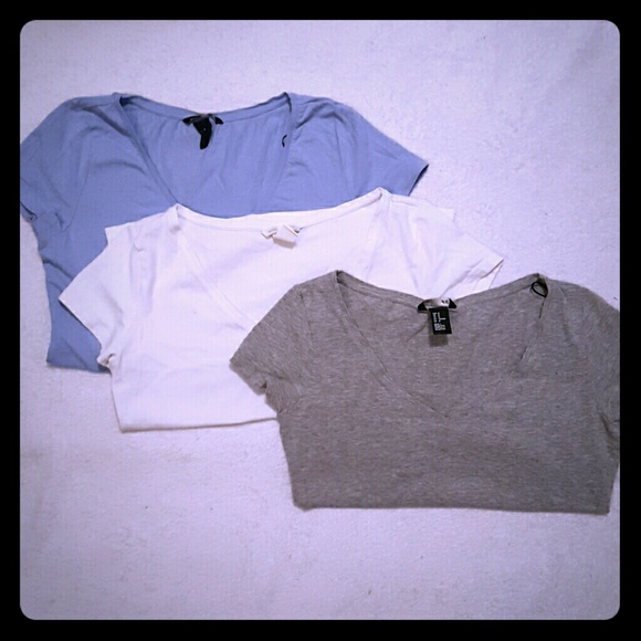 --H&M-- Basic Tee's