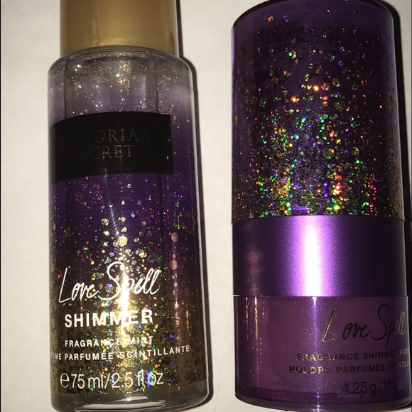 Victoria secret love spell shimmer set