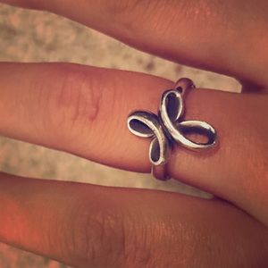 James Avery cross ring size 7