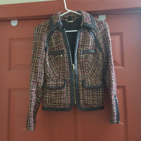 Bebe Tweed Blazer