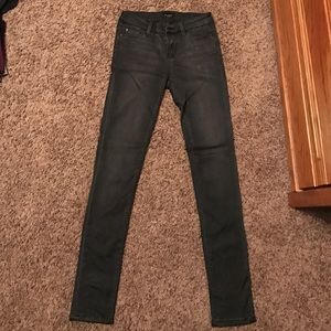 Celebrity pink black jeans