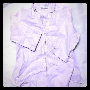 Le civette lavender button down size small