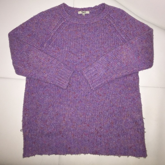 Madewell Purple Sweater NWOT SIZE M