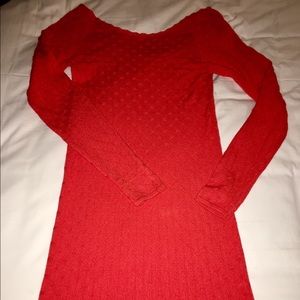 Free people sweater dress