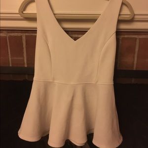 Peplum tank
