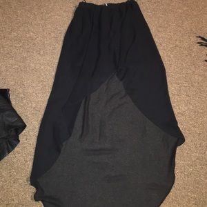 Maxi skirt black