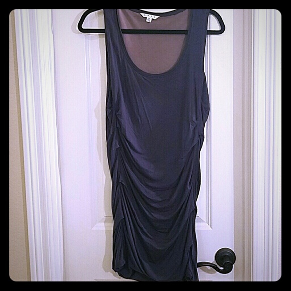 CAbi ruched sleeveless tunic