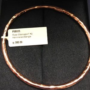 Ippolita rose gold bangle bracelet NWT