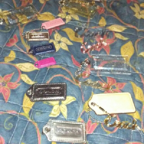 Lot of coach hangtags all great condition16 total