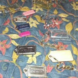 Lot of coach hangtags all great condition16 total