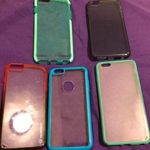 Lot of IPhone 6/6s Plus Cases