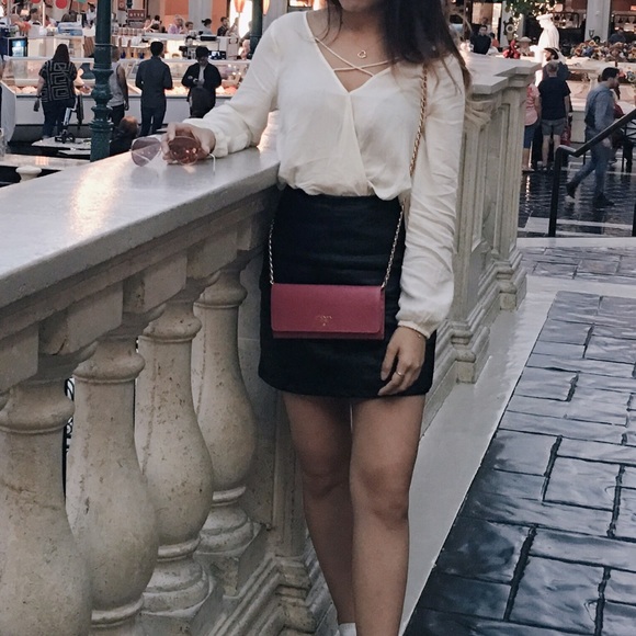 Strappy blouse