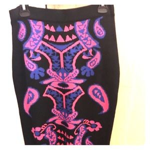 Below the knee sweater pencil skirt