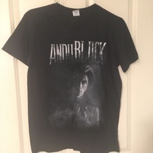 Andy Black from Black Veil Brides Tour Shirt