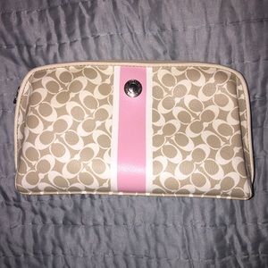 Coach cosmetic bag