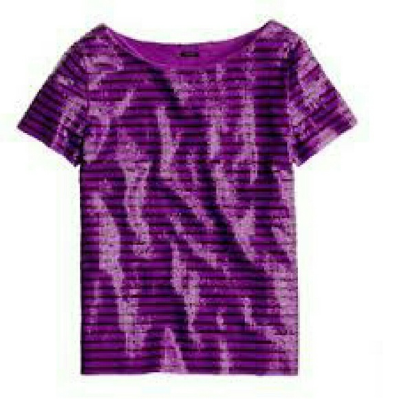 J. Crew Tops - NWT J. Crew sequin tee