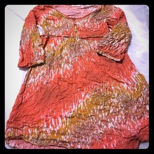Tulle 3/4 sleeve dress size med-FREEwithpurchase
