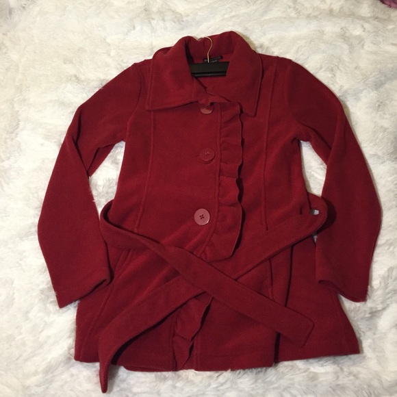 Maroon coat - Picture 1 of 2