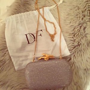 DVF Metallic Clutch