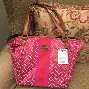 Tommy Hilfiger pink bag, medium sized