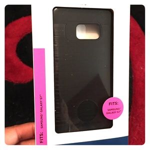 NIB Black Ridged Samsung Galaxy S7 Case