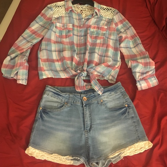 Flannel button up
