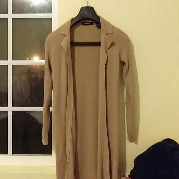 Beige long sleeve sweater