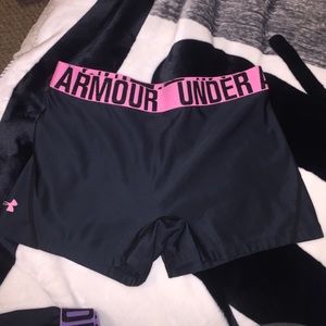 Under Armour spandex shorts