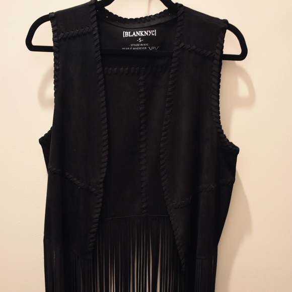 BlankNYC- fringe vest - Picture 1 of 1
