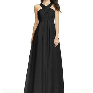 Black bridesmaid dress by Azazie  (Kaleigh)