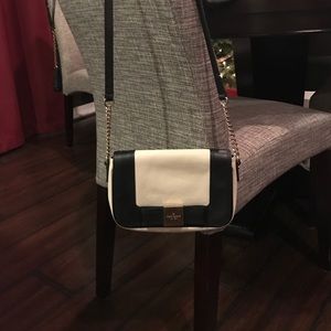 Kate Spade Crossbody Black and White
