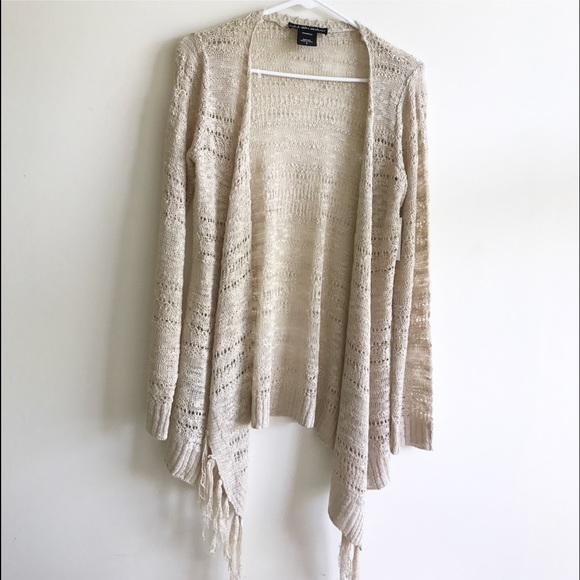 Open front cardigan