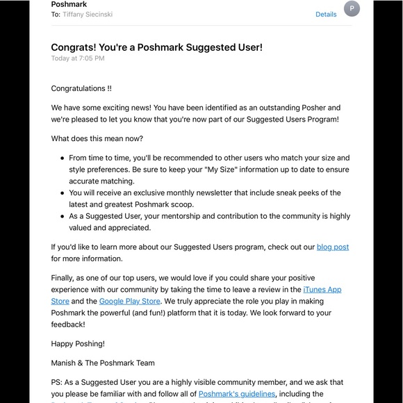 Meet your posher, Tiffany! - Picture 5 of 7