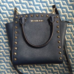 Medium Michael Kors Selma studded purse