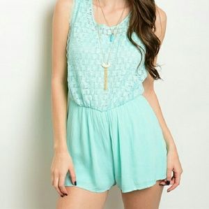 Mint romper