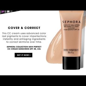 SEPHORA Skin Perfect CC Cream (SET OF 2) AUTHENTIC