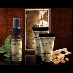 WEN BY CHAZ DEAN SWEET ALMOND MINT TRAVEL KIT
