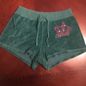 Blue Juicy Couture shorts