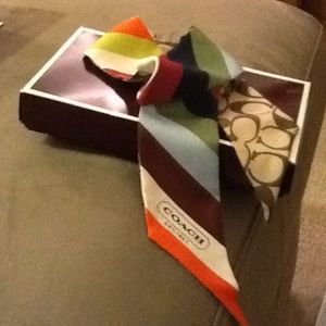 Coach Silk Retired Scarf