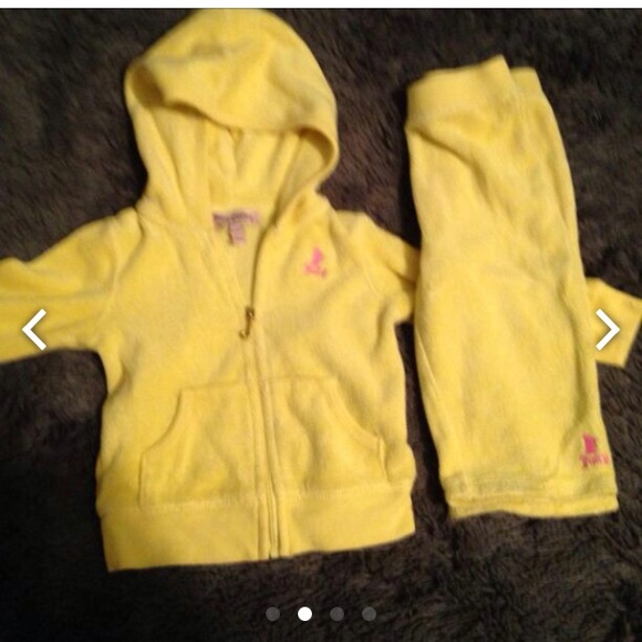 Baby juicy couture tracksuit