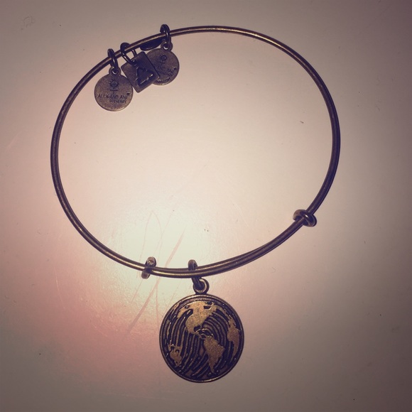 Alex and Ani Gold Earth Bracelet