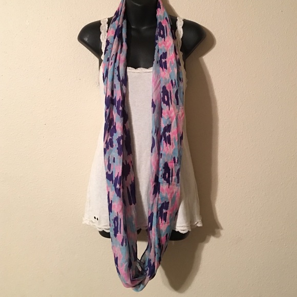 Multi-Colored Fashion Scarf - Picture 2 of 2
