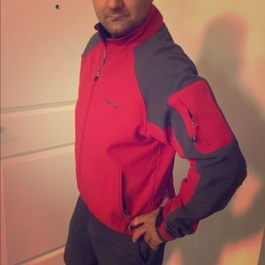 Winter jacket red mamot