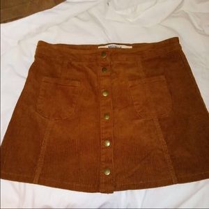 Brandy Melville Corduroy Skirt