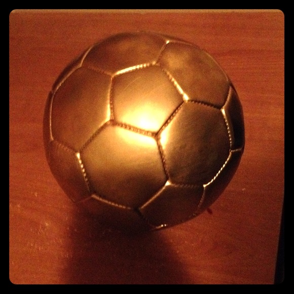 Gold football/soccerball
